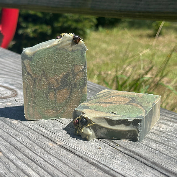 Goat Milk Soap - Evergreen