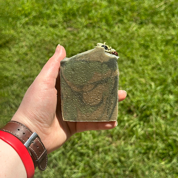 Goat Milk Soap - Evergreen