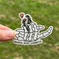 Graves into Gardens Sticker