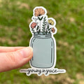 Growing in Grace Sticker