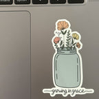 Growing in Grace Sticker