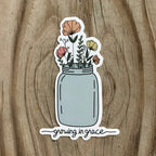 Growing in Grace Sticker