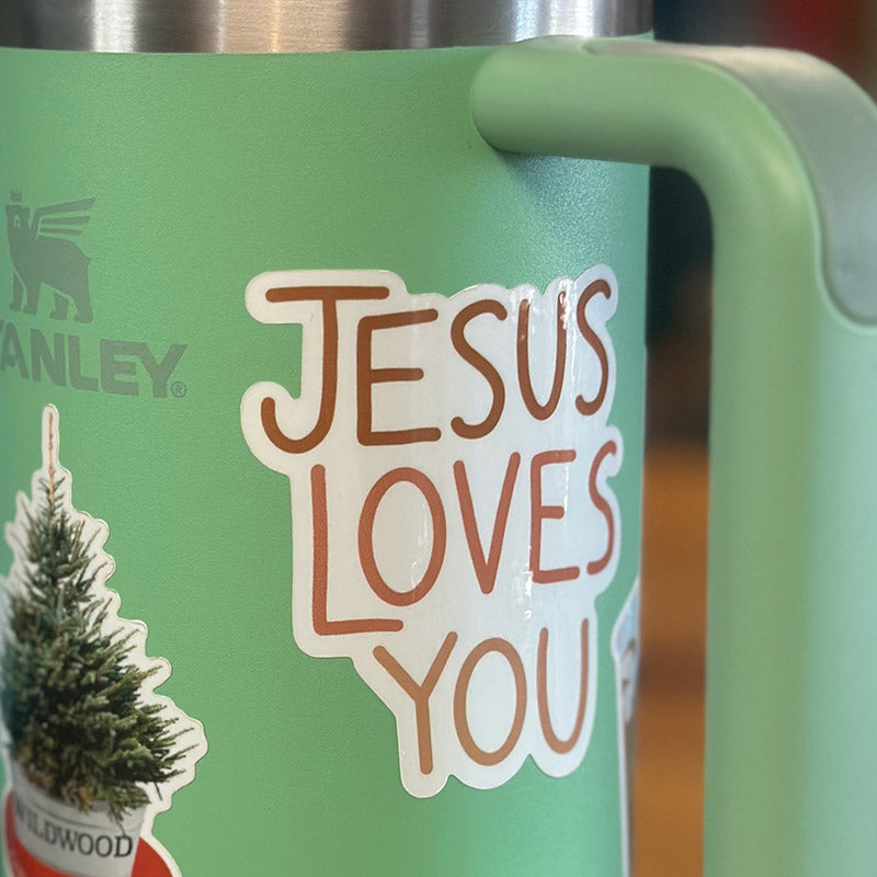 Jesus Loves You Sticker