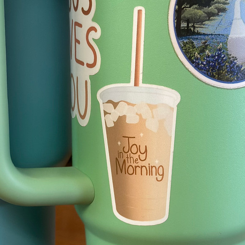 Joy in the Morning Sticker