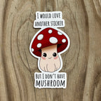 Mushroom Sticker