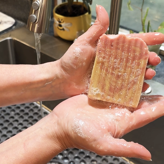 Goat Milk Soap - Pink Glow