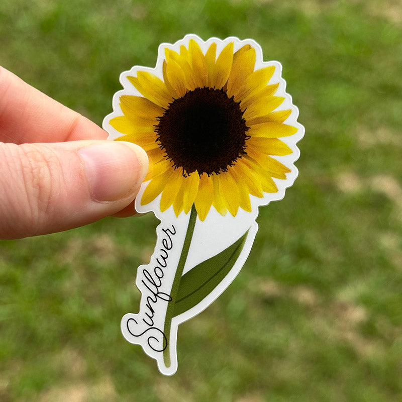 Sunflower Sticker