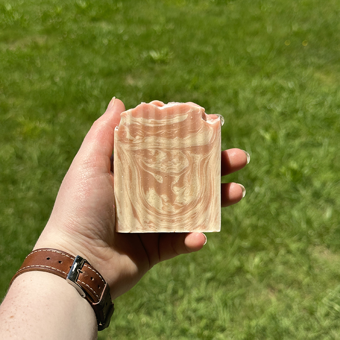 Goat Milk Handcrafted Soap - Peachy Keen