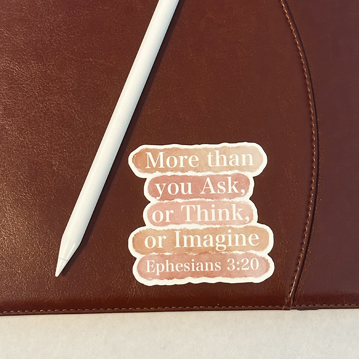 Sticker - Ask, Think, Imagine