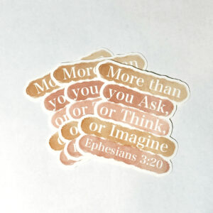 Sticker - Ask, Think, Imagine