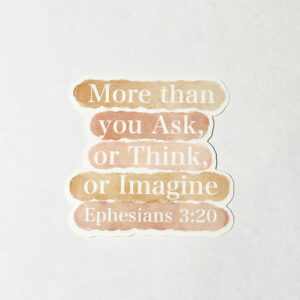 Sticker - Ask, Think, Imagine