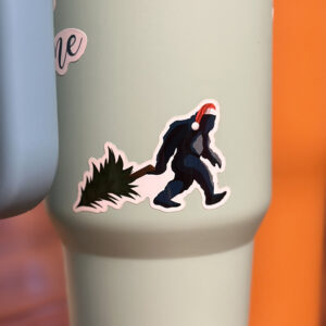 Sticker - Bigfoot (Christmas Theme)
