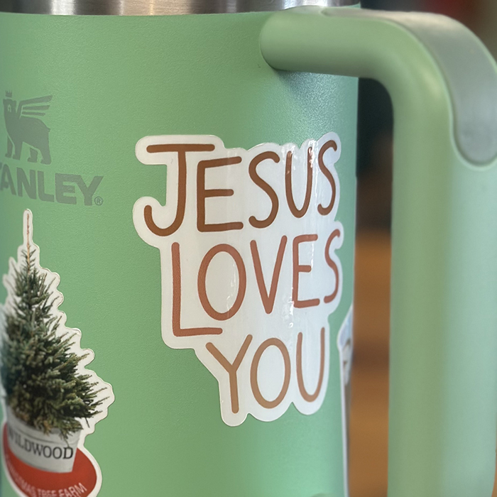 Sticker - Jesus Loves You