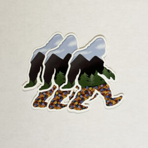 Sticker - Bigfoot (Nature Theme)